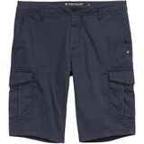 Tom Tailor - Korte Cargobroek - Regular Fit - Katoenmix