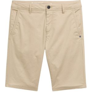 Tom Tailor - SLIM PRINTED CHINO - Bermuda - Effen - Katoen