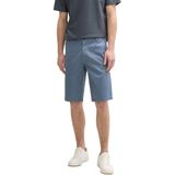 Chino - - Broek - Effen - Katoen, Slimfit, Ritssluiting, Knielengte