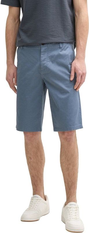 Chino - - Broek - Effen - Katoen, Slimfit, Ritssluiting, Knielengte