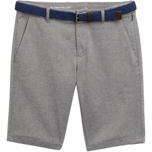 Tom Tailor - Stretch Chino - Grijs - Katoenmix - Regular Fit