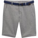 Tom Tailor - Stretch Chino - Grijs - Katoenmix - Regular Fit