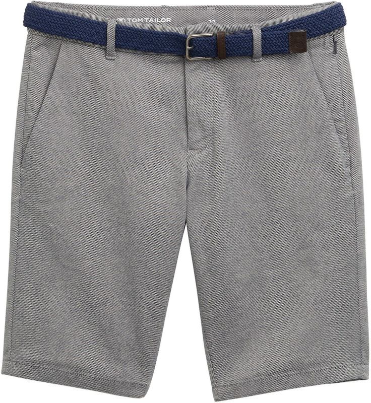 Slim Fit Bermudas aus Baumwoll-Elasthan-Mix