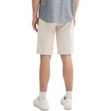 TOM TAILOR Bermuda shorts voor heren, 37142 - Wit Beige zigzag Structuur, 33