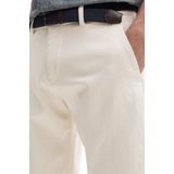 TOM TAILOR Bermuda shorts voor heren, 37142 - Wit Beige zigzag Structuur, 33