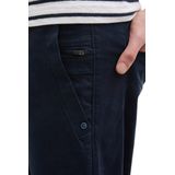 TOM TAILOR Heren tapered chinobroek, 10336 - Light Cashew Beige, 32W / 32L, 10668 - Sky Captain Blue, 30W / 36L