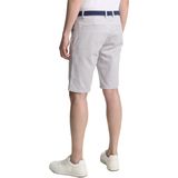 TOM TAILOR - Broek - Wit - Katoen - Gevoerde Zoom, Ritssluiting, Riemlussen