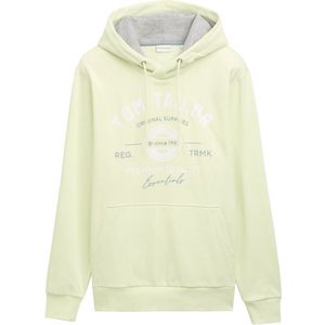 TOM TAILOR - Sweatshirt - Blauw - Capuchon - Lange Mouw