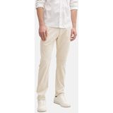 Tom Tailor Heren Chino Broek TAPERED CHINO tapered Beige 29W / 34L Volwassenen