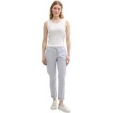 Tom Tailor - TAPERED RELAXED - Chino Broek - Veelkleurig - Comfort/Relaxed Pasvorm