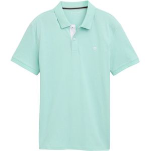 TOM TAILOR - Poloshirt - Lichtmintgroen - Katoen