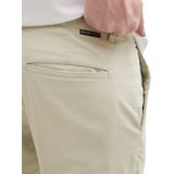 Tom Tailor - Korte Broek - Beige - Katoen/Elastan