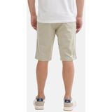 Tom Tailor - Korte Broek - Beige - Katoen/Elastan