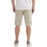 Tom Tailor - Korte Broek - Beige - Katoen/Elastan