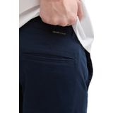 Tom Tailor Denim - Korte Broek - Sky Captain Blue - Met Zakken - Regular Fit