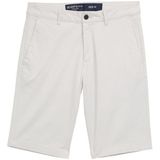 Tom Tailor - Chino Broek - Wit - 98% Katoen - Casual Stijl