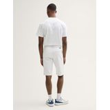 Tom Tailor - Chino Broek - Wit - 98% Katoen - Casual Stijl