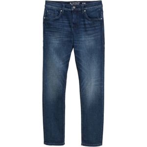 TOM TAILOR - Josh Regular Slim - Jeans - Used Dark Stone Blue - Denim