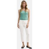 Tom Tailor - 1040963 Broek - Effen Kleur - Katoen - Tapered Pasvorm