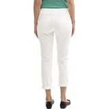 Tom Tailor - 1040963 Broek - Effen Kleur - Katoen - Tapered Pasvorm