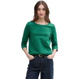 Tom Tailor - 1039979 - Sweatshirt - Gestructureerd - 54% Biologisch Katoen, 44% Polyester, 2% Elastan