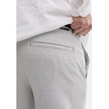 Tom Tailor - 1047030 - Chino Broek - Grijs/Wit - Slim Fit, Mini Houndstooth