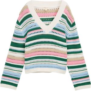 TOM TAILOR Denim Damestrui, 37161 - Multicolor Streep, L