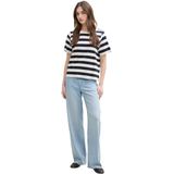 TOM TAILOR - Kate - Jeans - Blauw Denim - 7/8 Lengte - High Waist