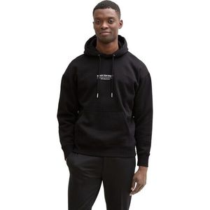 Tom Tailor - Casual Hoodie - Grijs - Katoen/Polyester