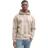 Tom Tailor - Hoodie - Light dove grey - Met Logoprint - Kangoeroezak