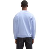 Brunnera - Sweater - Blauw - Katoen - Met Logoprint