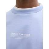 Brunnera - Sweater - Blauw - Katoen - Met Logoprint