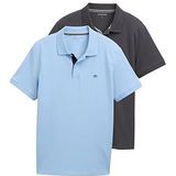 Poloshirt - Effen - Katoen - 2 Pack