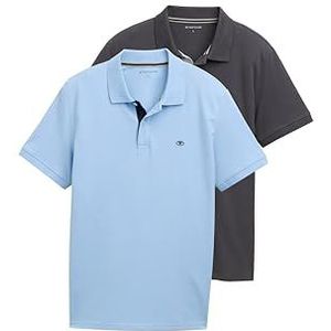 Poloshirt - Effen - Katoen - 2 Pack