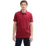 TOM TAILOR - Shirt - Donkerblauw - 2 Pack - Katoen - Polokraag