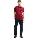 TOM TAILOR - Shirt - Donkerblauw - 2 Pack - Katoen - Polokraag