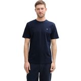 T-shirt - Wit - 3-Pack met Logo-Borduursel