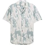 TOM TAILOR - 38021 - Overhemd - Wit - Abstract Bloemenprint