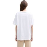 TOM TAILOR DENIM - Shirt - Azuur - Pastelblauw - Lichtgroen - Wit