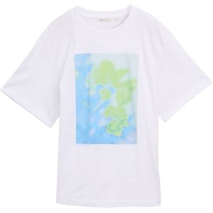 Tom Tailor - 13307 - T-shirt - Keramisch Wit - Dames