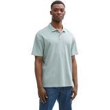 Shirt - Effen - Katoen - Polokraag - Kwartmouw