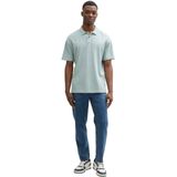 Shirt - Effen - Katoen - Polokraag - Kwartmouw