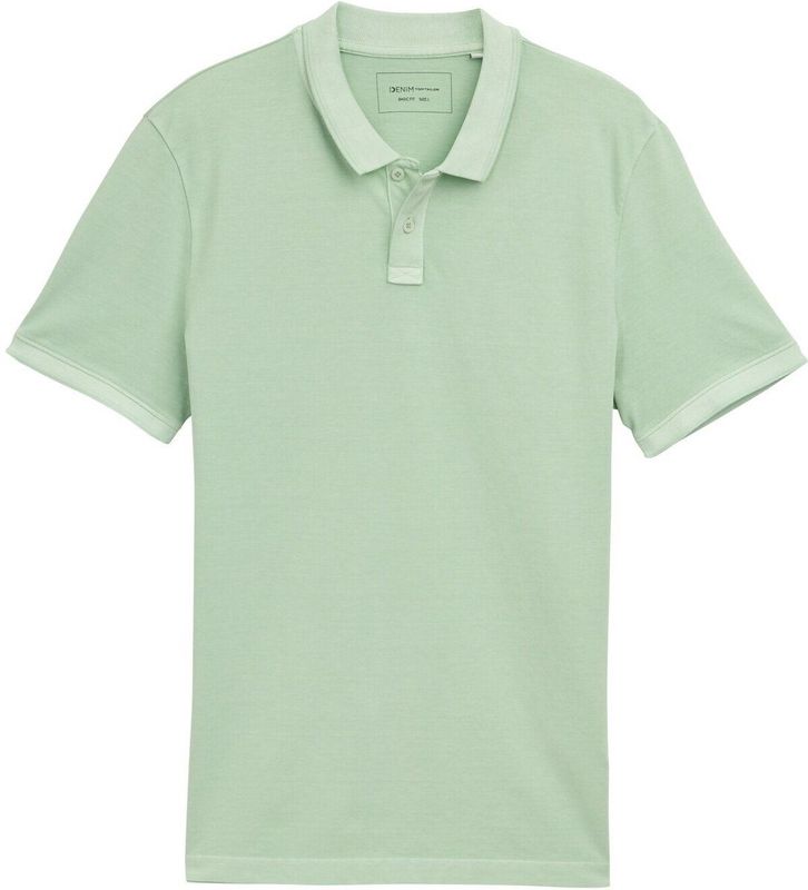 Tom Tailor Denim - Poloshirt - Effen - Puur Katoen - Regular Fit