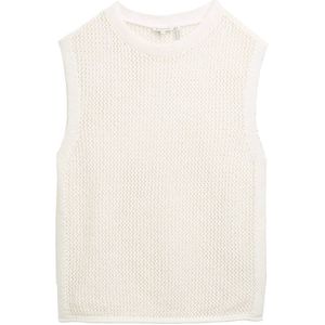 Spencer - Whisper White - 70% Bovenmateriaal - Mouwloos - Ronde Hals