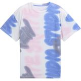 Shirt - T-shirt - Jersey - Ronde Hals - Wijde Pasvorm - Halve Mouw - Tekst Print