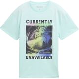 TOM TAILOR - T-shirt - Bleached Aqua - Jongens - 140