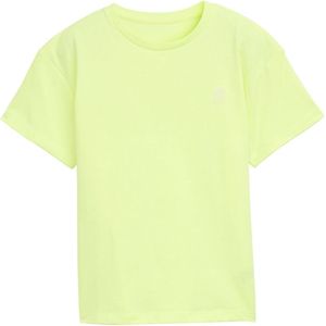 Tom Tailor - T-shirt - Greenish Neon Yellow - Oversized - Voor Jongens