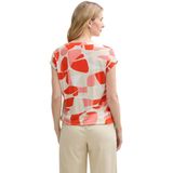 Tom Tailor - 37799 - T-shirt - Rood - Korte Mouwen