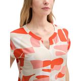 Tom Tailor - 37799 - T-shirt - Rood - Korte Mouwen