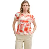 Tom Tailor - 37799 - T-shirt - Rood - Korte Mouwen